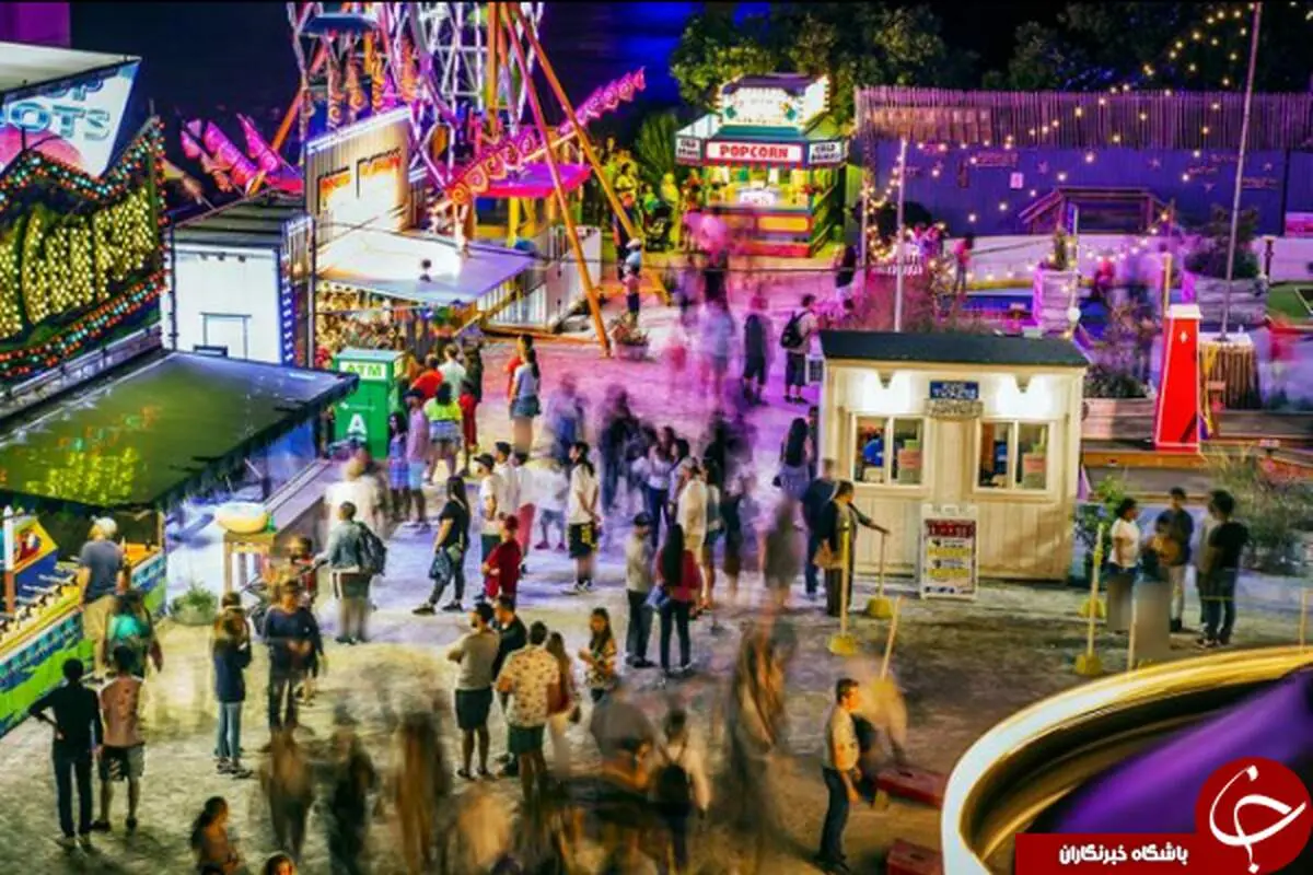 عکس منتخب نشنال جئوگرافیک از یک شب شلوغ در اسکله