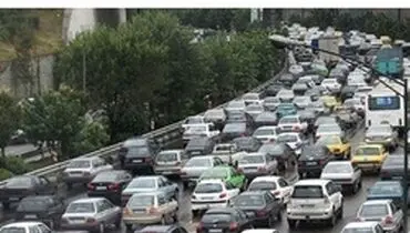 ترافیک صبحگاهی در جنوب به شمال بزرگراه‌های پایتخت