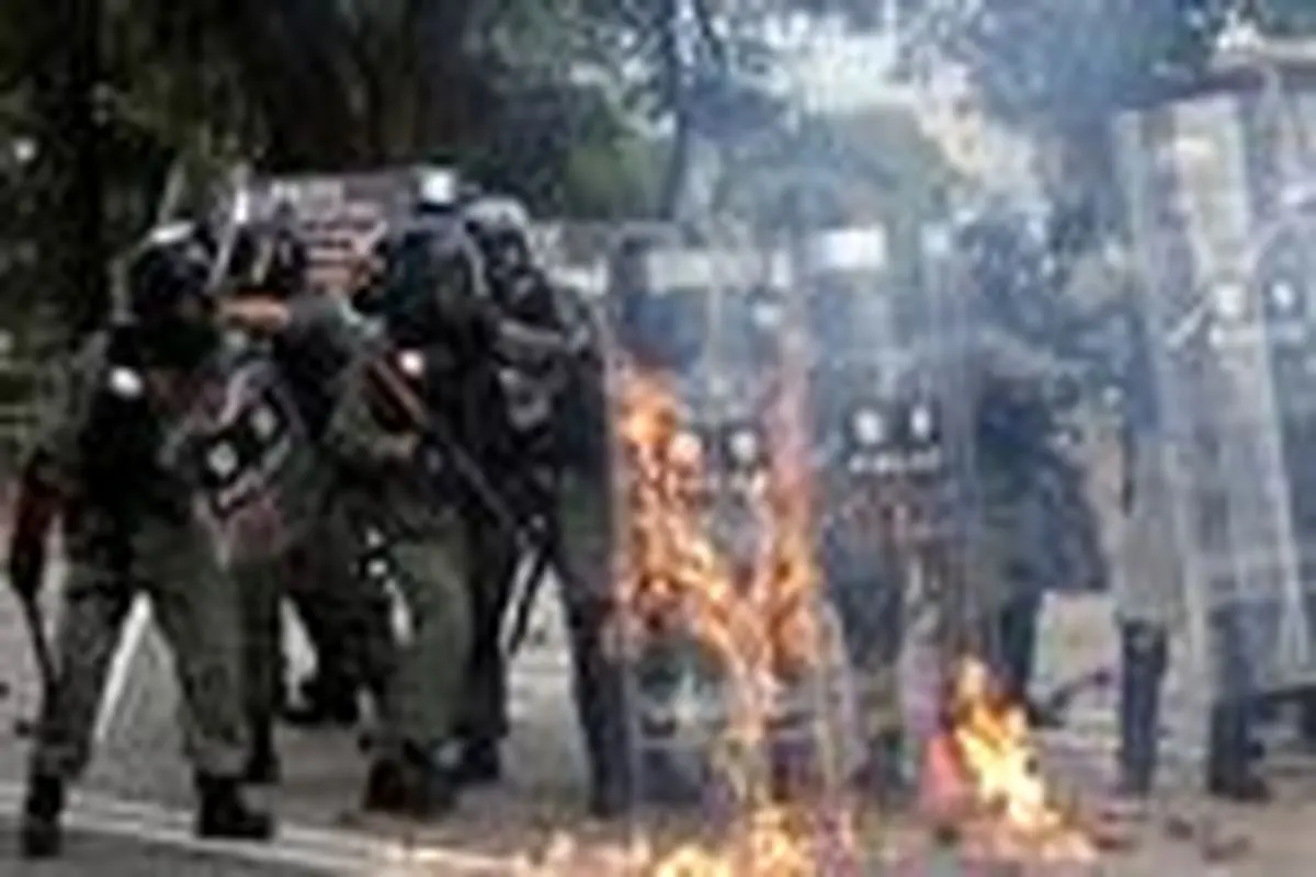 افزایش درگیری‌های معترضان هنگ‌کنگ با پلیس