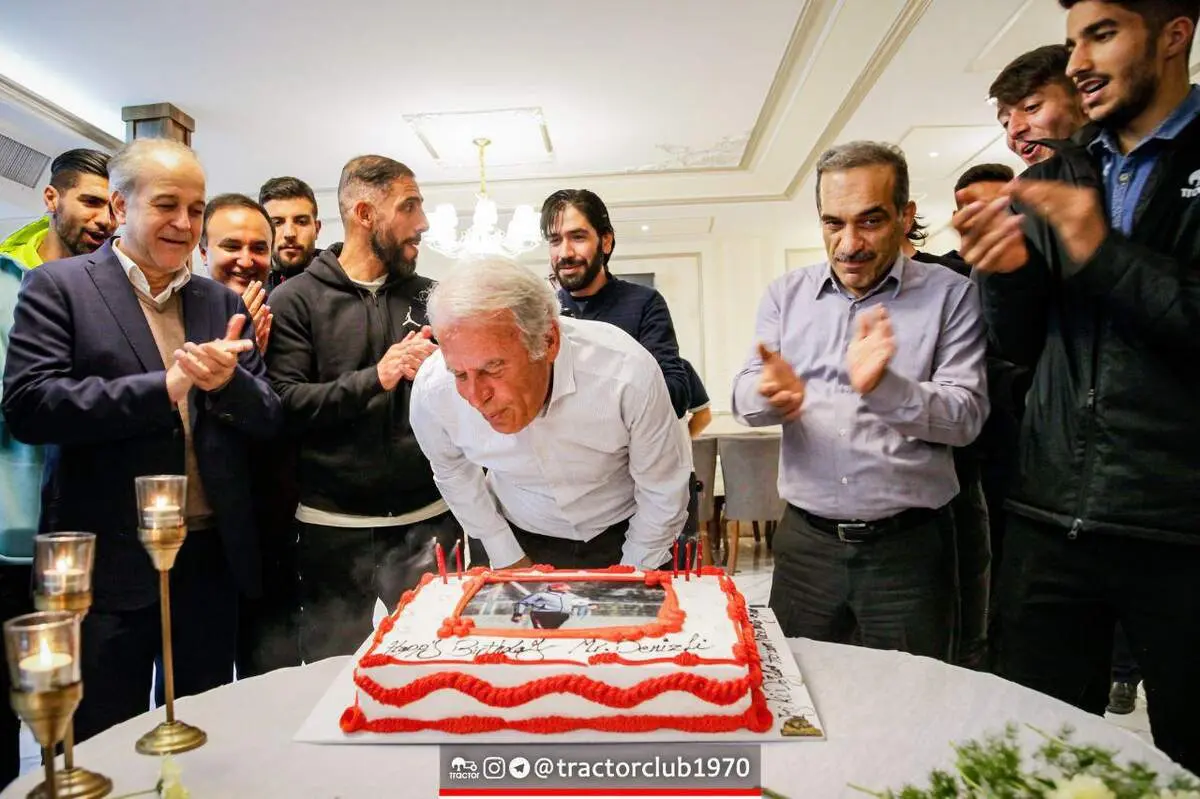 تراکتوری‌ها اینگونه برای دنیزلی تولد گرفتند +عکس