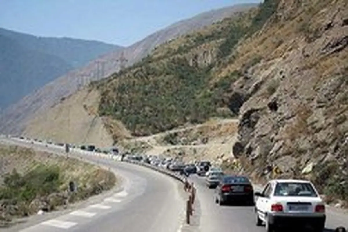 سرهنگ رحمانی:ترافیک سنگین در محور هراز