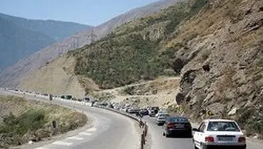 سرهنگ رحمانی:ترافیک سنگین در محور هراز