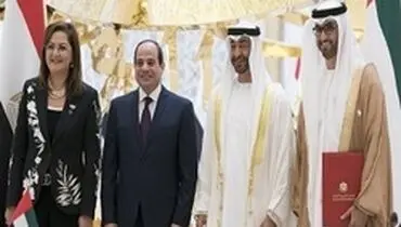 توافق تجاری ۲۰ میلیارد دلاری مصر و امارات