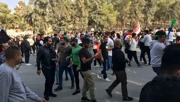 هواداران عراقی آماده بازی با ایران+عکس