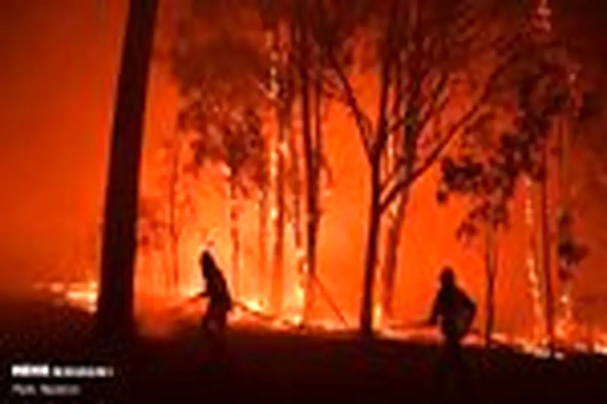 ادامه آتش سوزی در استرالیا‎