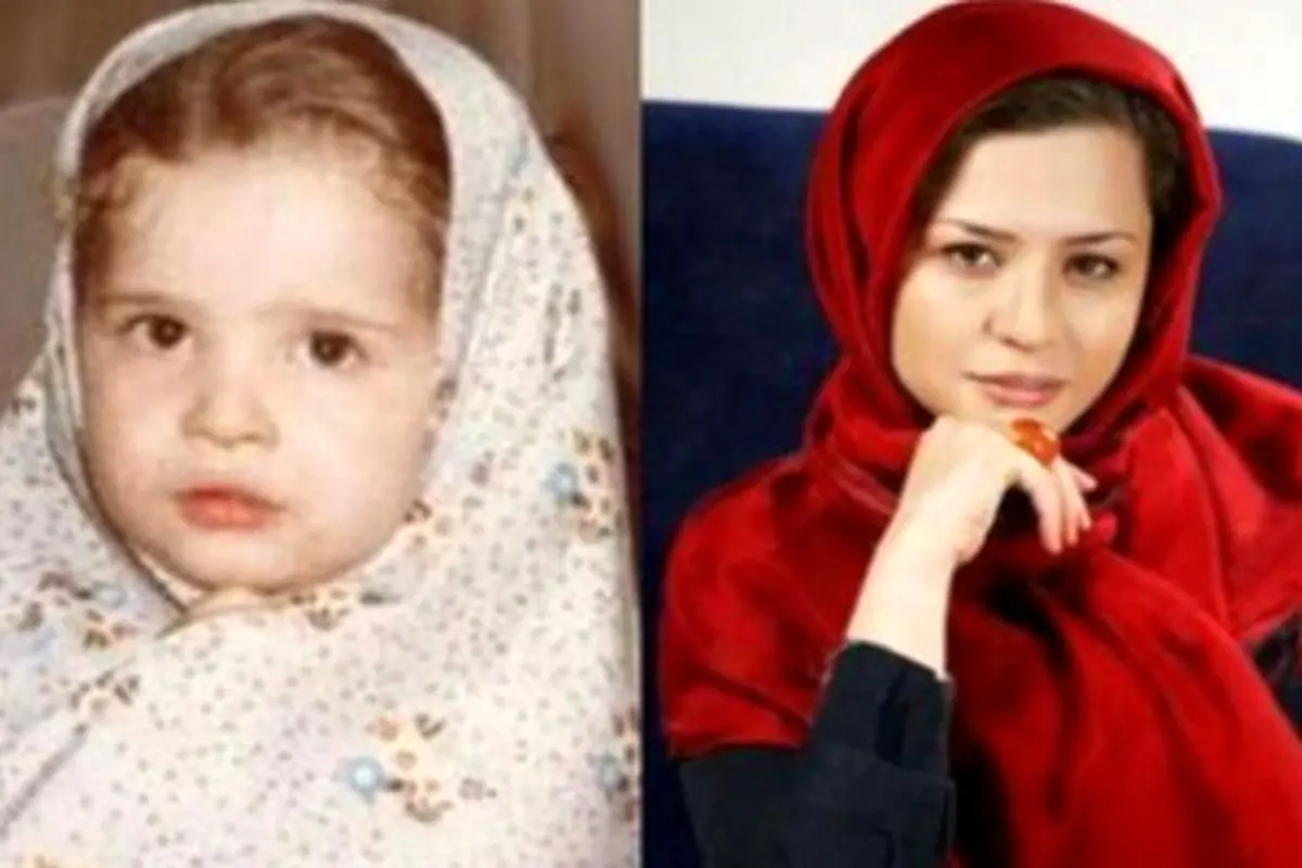 عکس‌های بانمکی از کودکی مهراوه شریفی‌نیا