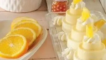 طرز تهیه دسر کرم پرتقال