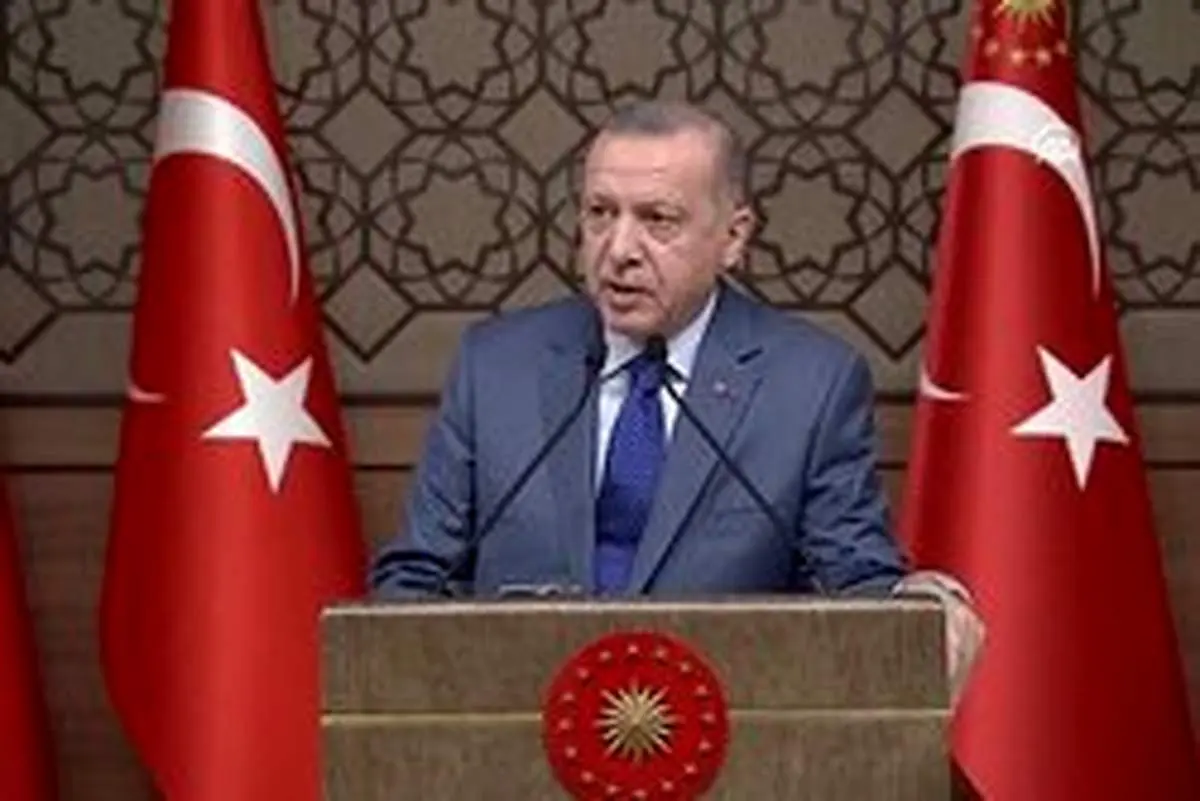اردوغان: احدی نباید از حضور ترکیه در منطقه ناراحت باشد