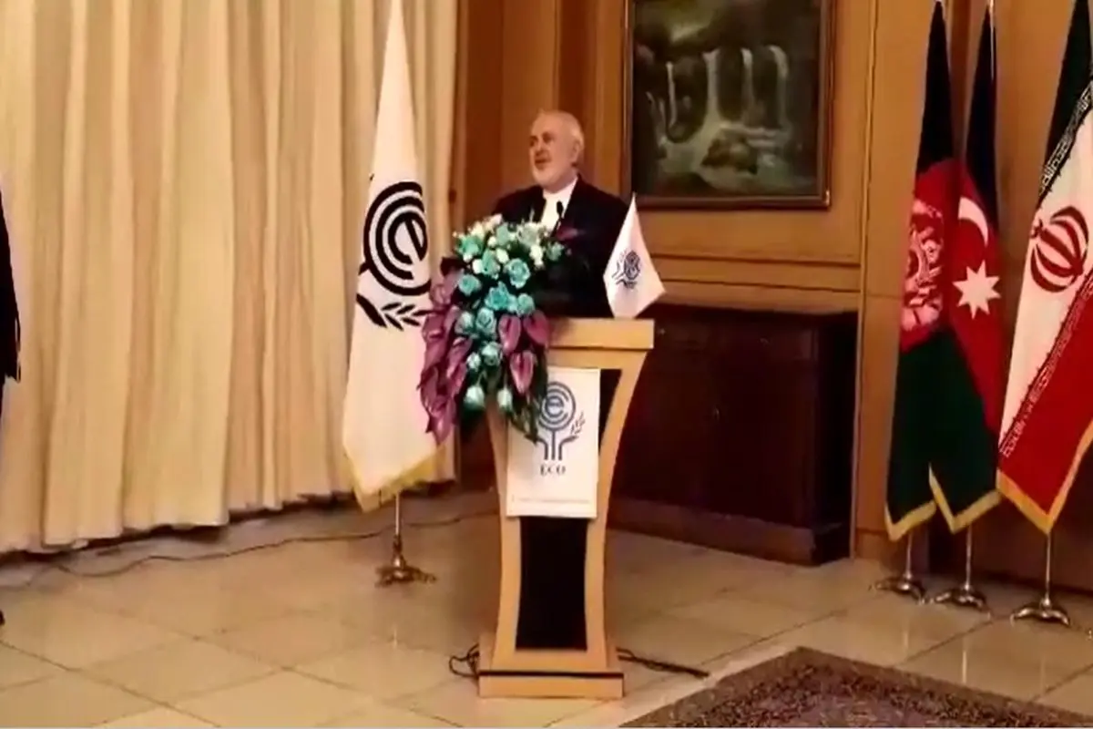 فیلم/مشروح سخنان وزیر خارجه ایران در آیین روز «اکو»