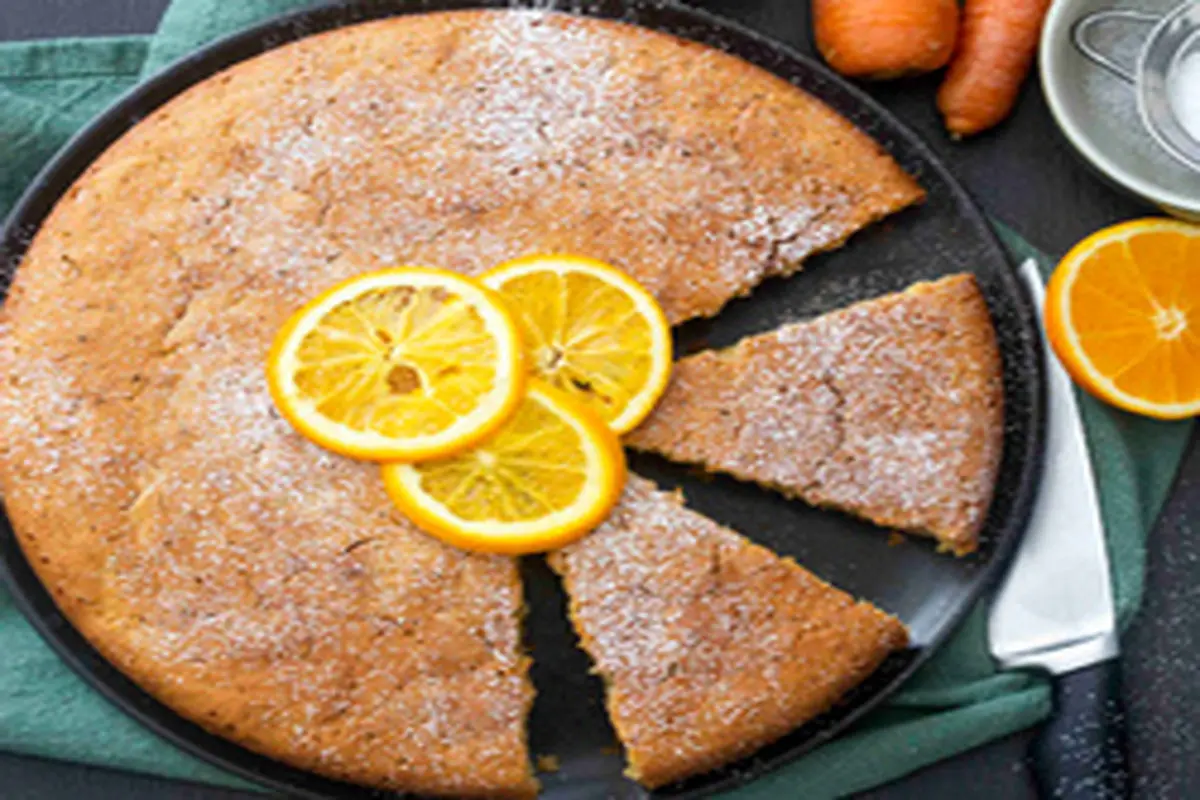 طرز تهیه کیک پرتقال و هویج کیکی پر از ویتامین