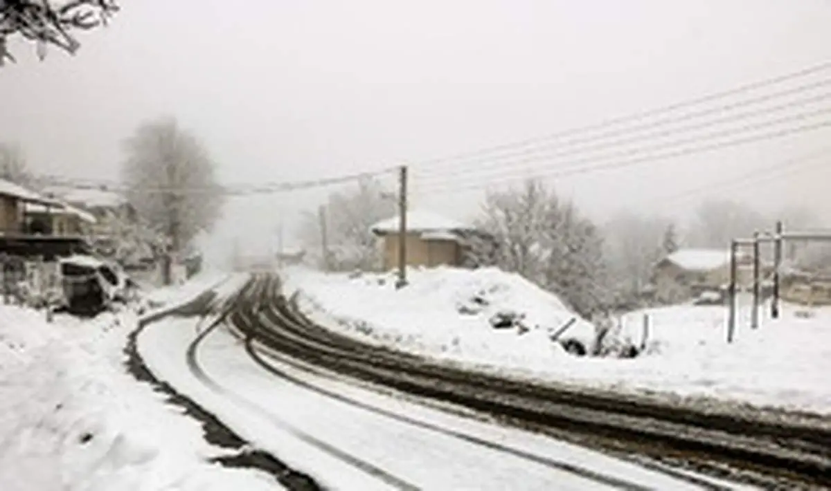 جادههای مازندران لغزنده است