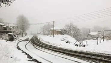 جاده‌های مازندران لغزنده است