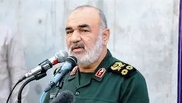 سرلشکر سلامی: راهبردهای دشمنان در تحریم ها شکست خورد/مردم سیلی محکمی به حامیان آشوبگران زدند
