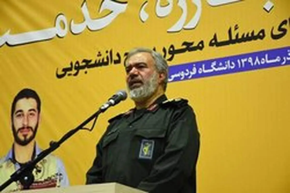 سردار فدوی: آمریکا نمی‌تواند به ما ضربه بزند