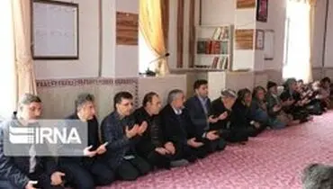 مراسم تشیع و ختم برخی جانباختگان حادثه تالار در سقز