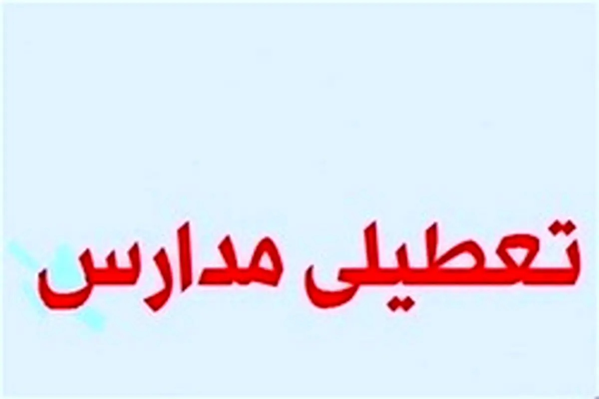 تمامی مقاطع تحصیلی مدارس فریدن، فریدونشهر و چادگان شنبه تعطیل است