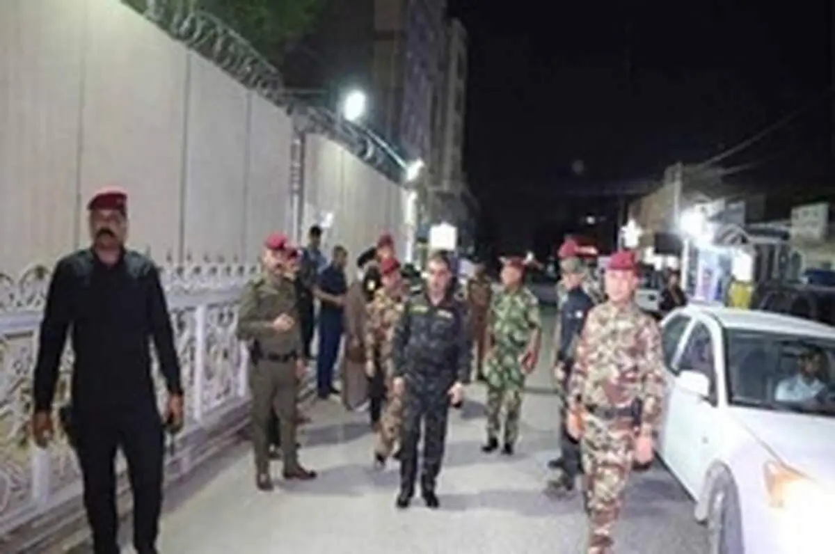 محافظت شدید از کنسولگری ایران در نجف