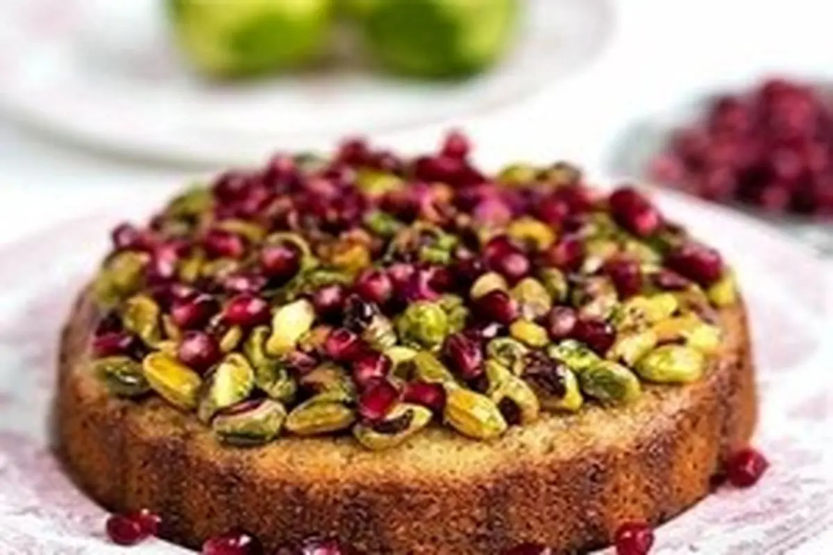 طرز تهیه کیک پسته آلمانی خوشمزه