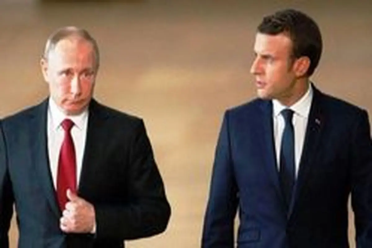 رسانه‌های روسیه: مکرون پیشنهاد پوتین را رد کرده است