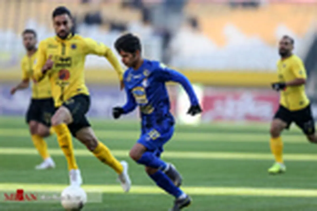 بازگشت سپاهان به صدر جدول با تساوی در زیباترین بازی هفته