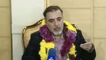 اولین اظهارات سلیمانی پس از ورود به میهن +فیلم