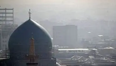 آلودگی هوای مشهد به مرز هشدار رسید