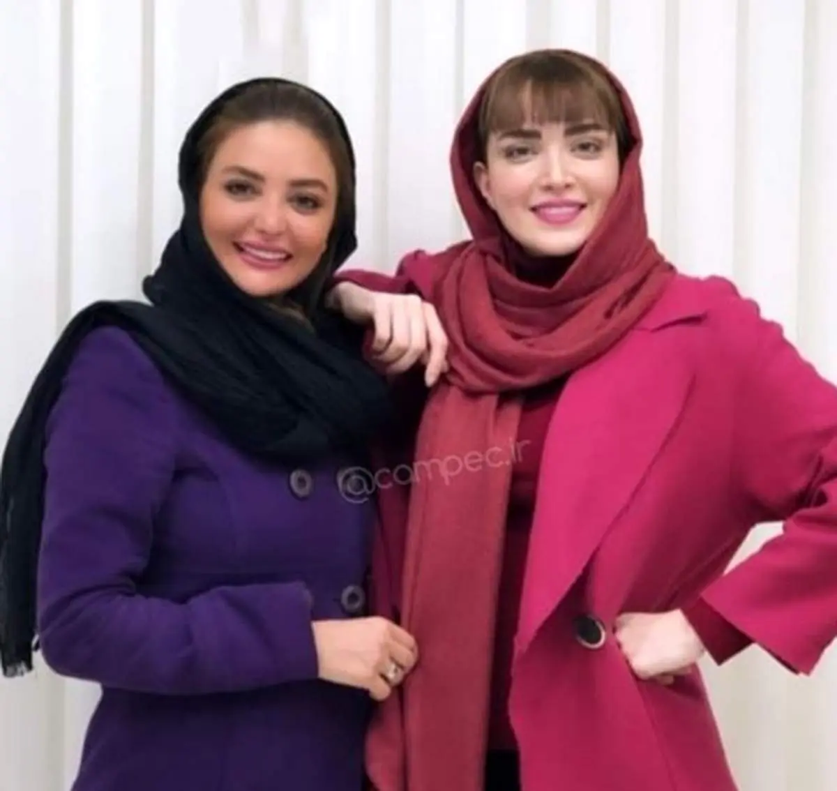 بهنوش طباطبایی در کنار دکتر زیبایی اش