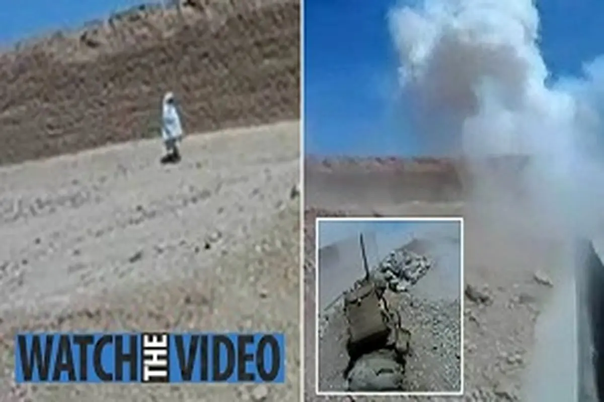 لحظه منفجر شدن کودک افغانستانی در حمله انتحاری+فیلم