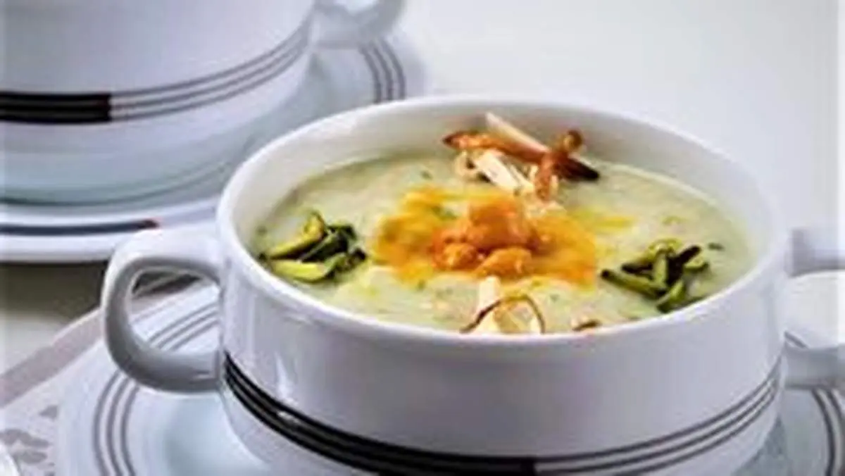 آش گندم شیر