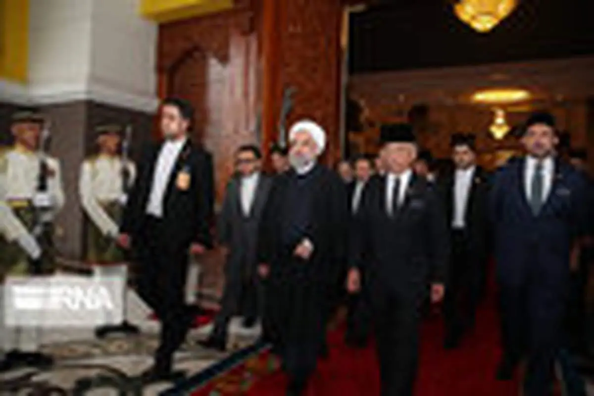 دومین روز سفر روحانی به مالزی