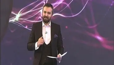 مجری عزادار به احترام مخاطب روی آنتن رفت