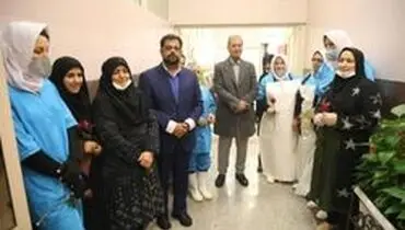 ربیعی هم زمان با شب یلدا در جمع کارکنان بهشت زهرا (س) حضور یافت
