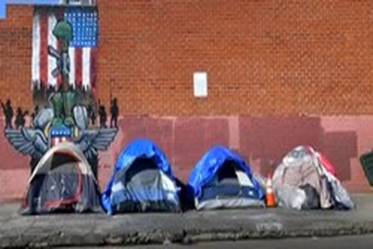آمریکا: بحران بی‌خانمان‌ها در کالیفرنیا به سطح هشدار رسیده است