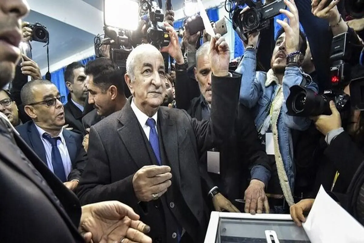 پیشتازی "عبدالمجید تبون" در انتخابات ریاست جمهوری الجزایر