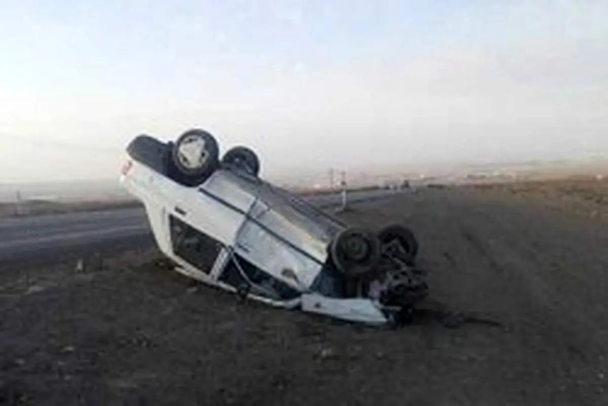واژگونی پراید پنج کشته و مجروح به جای گذاشت