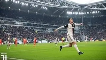 یوونتوس با درخشش رونالدو صدرنشین شد