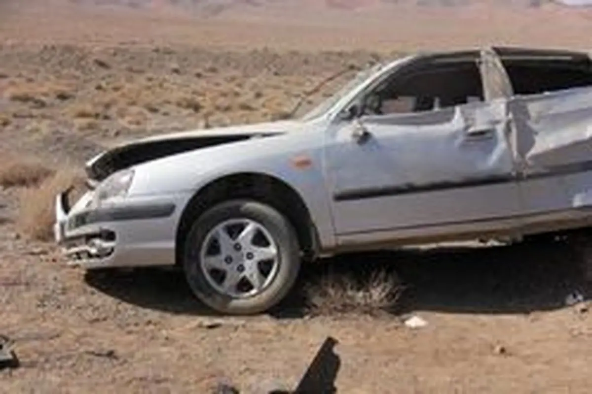 واژگونی خودرو در مهریز ۲ کشته و هشت زخمی برجا گذاشت