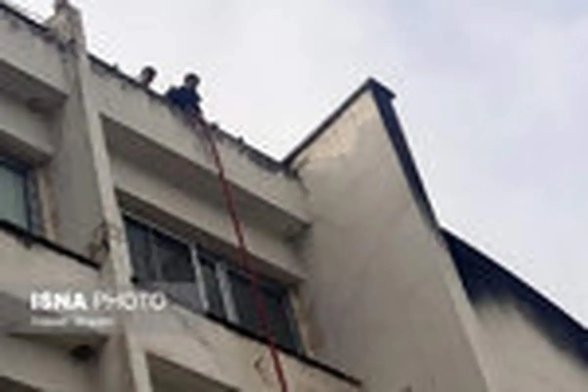 آتش سوزی سالن آمفی تئاتر و سینمای هتل قدیمی رامسر