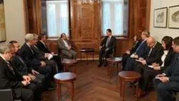 رایزنی دستیار ارشد ظریف با بشار اسد