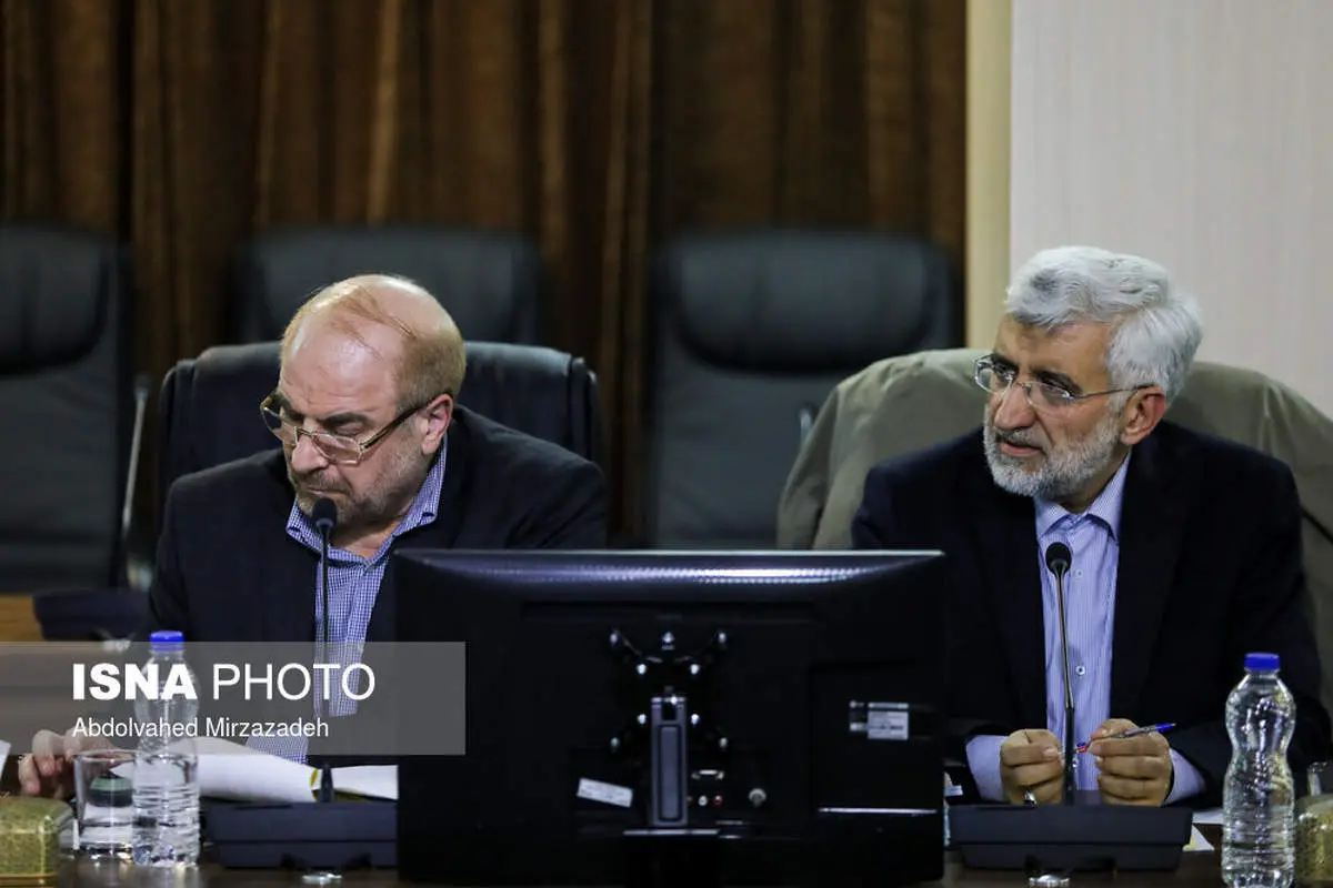 احمدینژاد، جلیلی و قالیباف در جلسه مجمع تشخیص +عکس