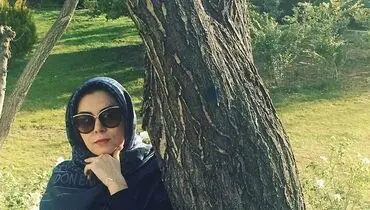 تیپ آزاده نامداری بدون چادر