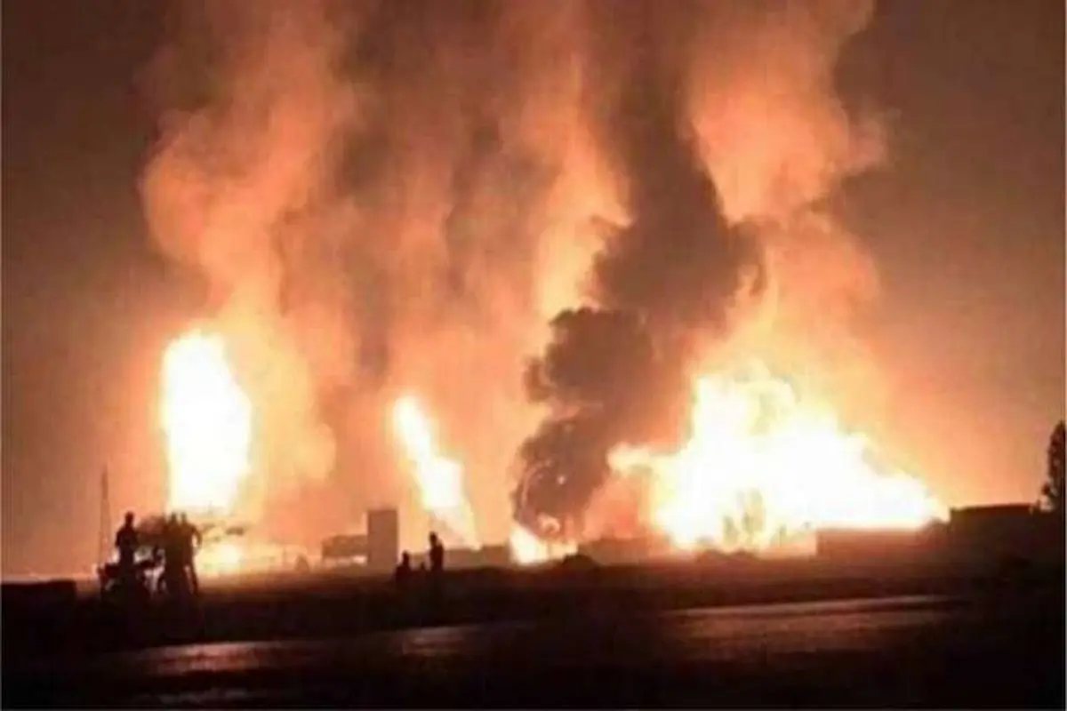 خبرهای ضد و نقیض درباره انفجارهای مهیب در پایگاه هوایی عین الاسد