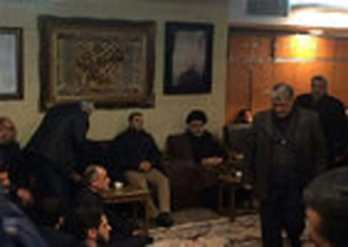 حضور مقتدی صدر و احمدی نژاددر منزل سردارشهید قاسم سلیمانی