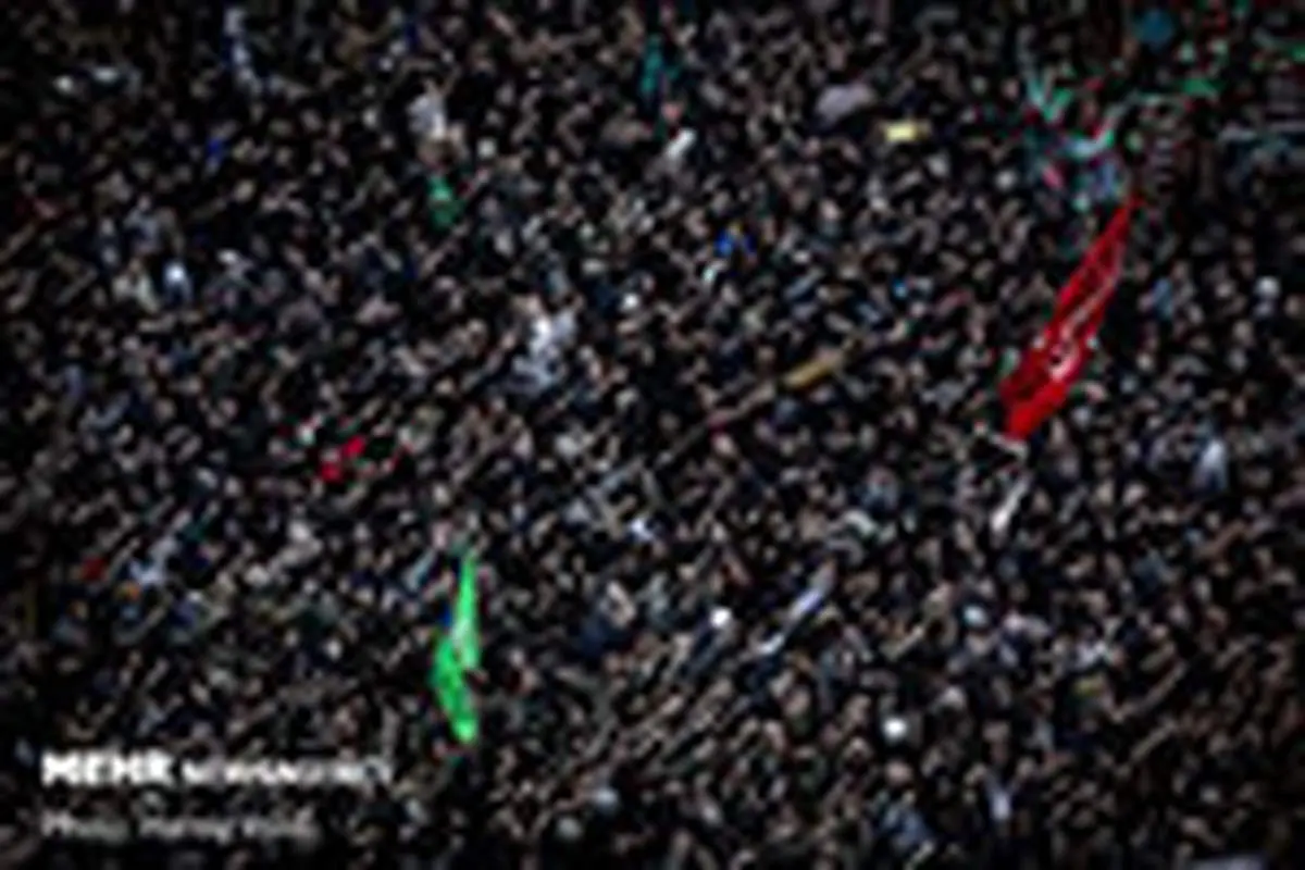 تجمع بزرگداشت شهید سپهبد قاسم سلیمانی در میدان فلسطین
