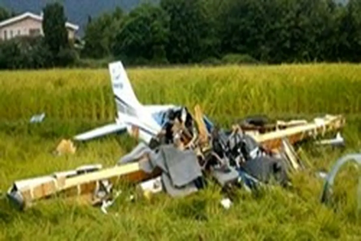 ۵ کشته در سقوط هواپیما در لوئیزیانای آمریکا +فیلم