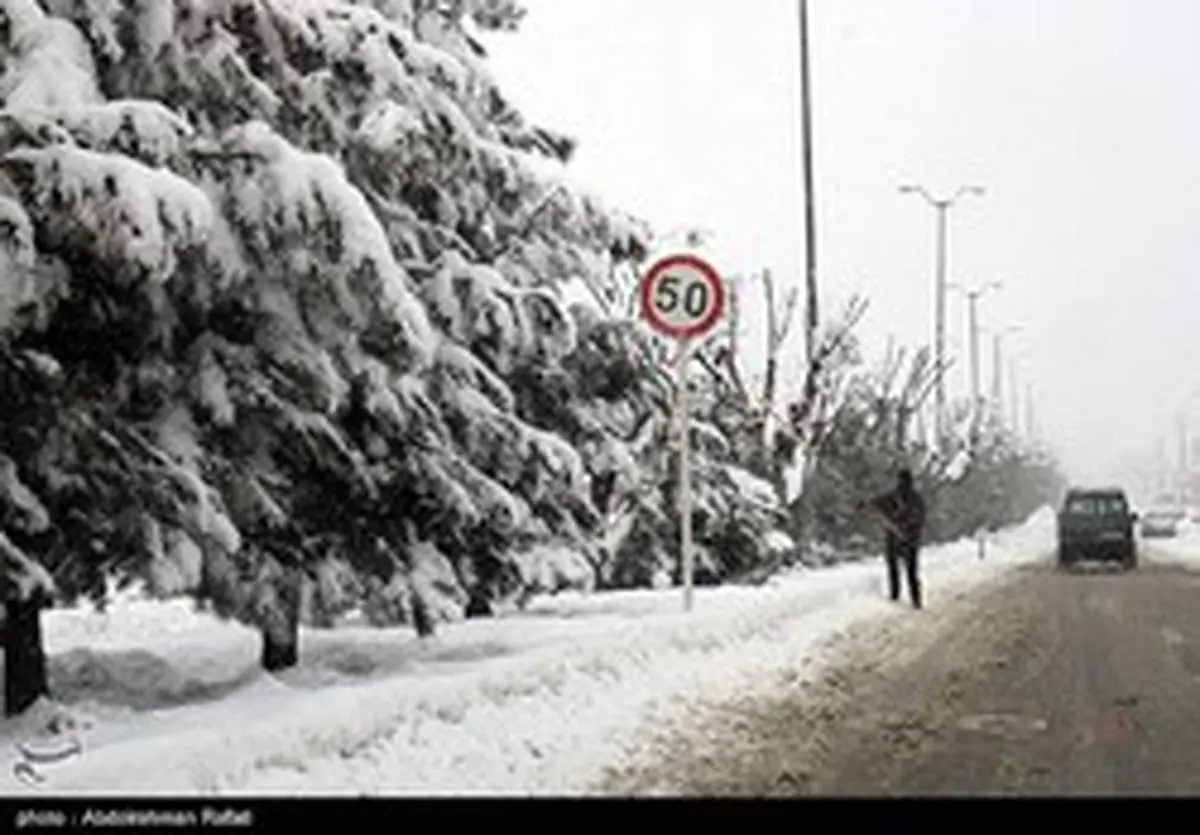 بارش برف و باران تا روز جمعه در برخی استان‌ها/ آلودگی ادامه دارد