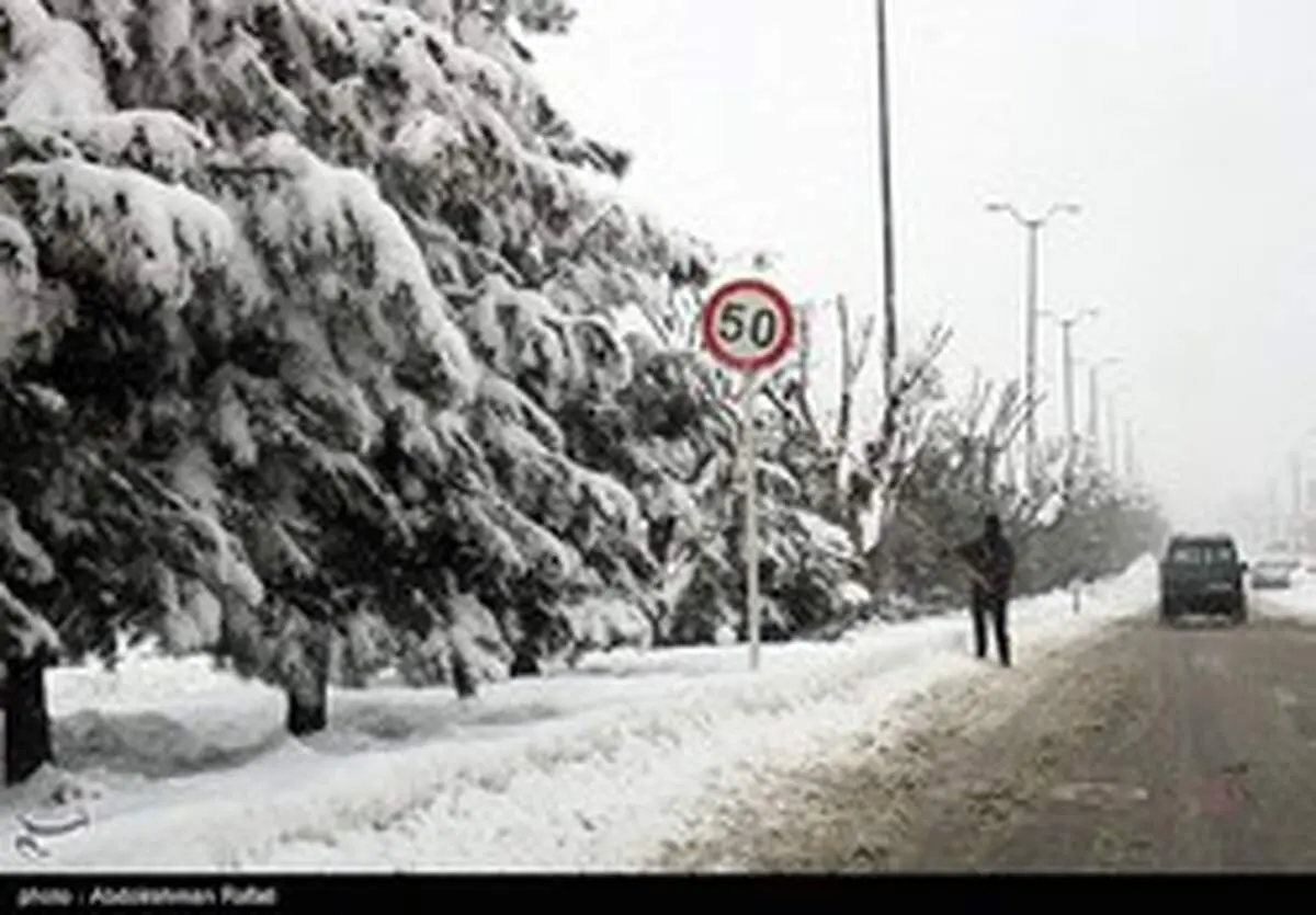 بارش برف و باران تا روز جمعه در برخی استان‌ها/ آلودگی ادامه دارد