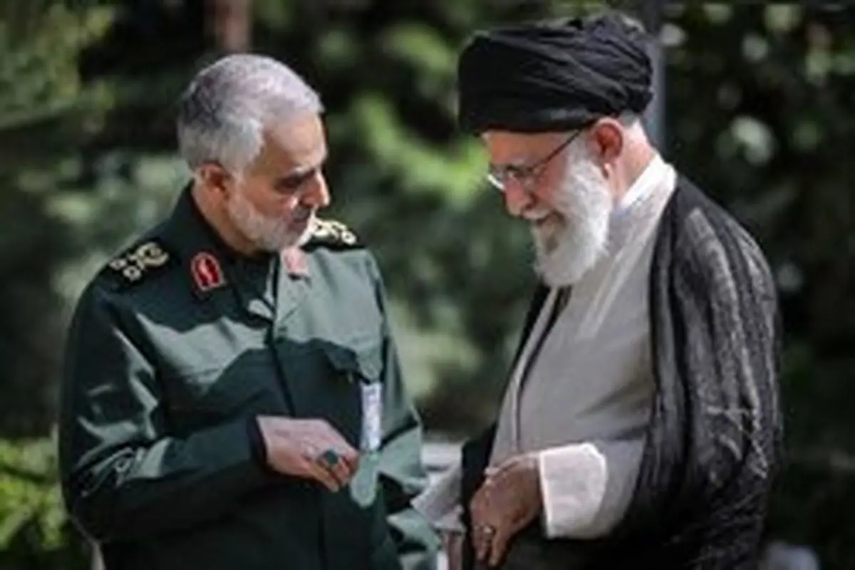 جملات «خاص» رهبرانقلاب در نماز بر پیکر «سلیمانی»/«غوطهور در خون»