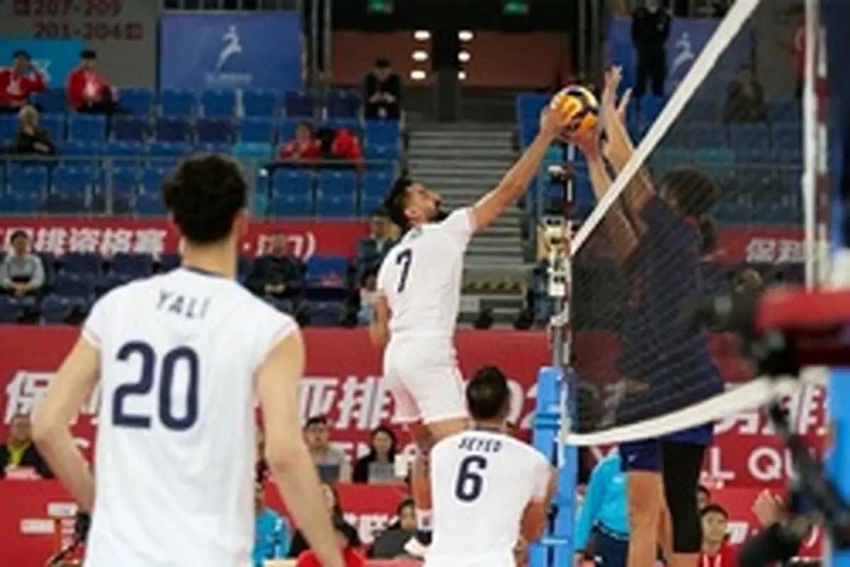 والیبال ایران نخستین گام را به سوی المپیک محکم برداشت