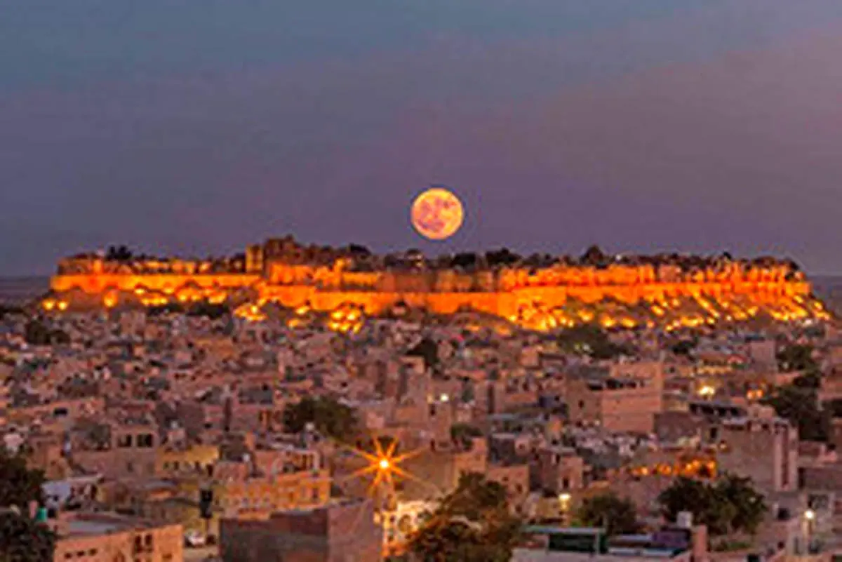 ﻿
آشنایی با جیسلمیر، شهر طلایی هند +تصاویر